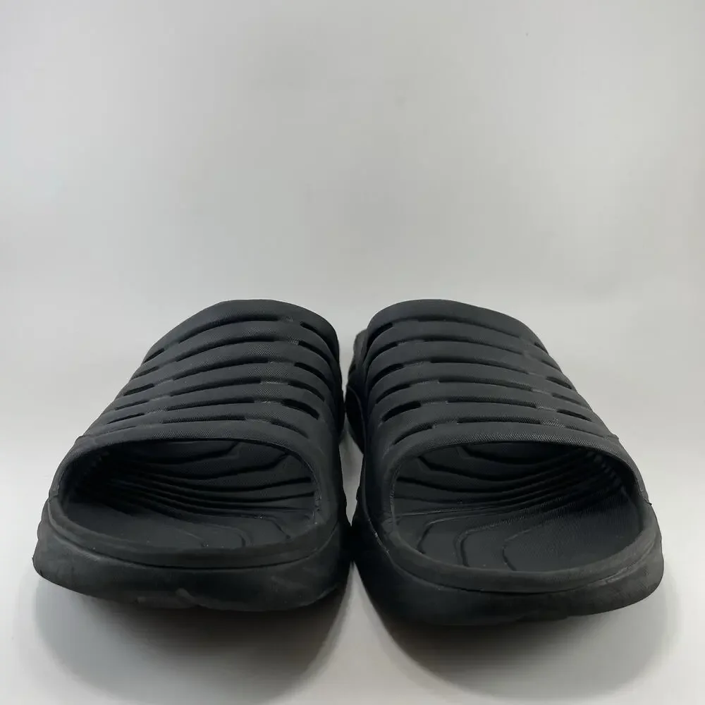 Hoka One One Ora Recovery Slide 2 Mens Size 13 Black Black Sandals